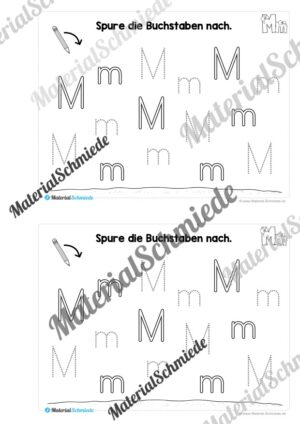 Buchstabe M/m: Mini-Heft (Vorschau 09)