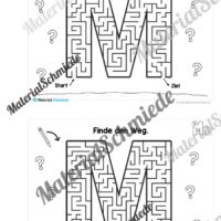 Buchstabe M/m: Mini-Heft (Vorschau 10)