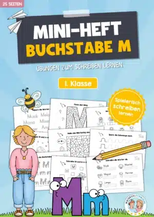Buchstabe M: Mini-Heft (25 Seiten)