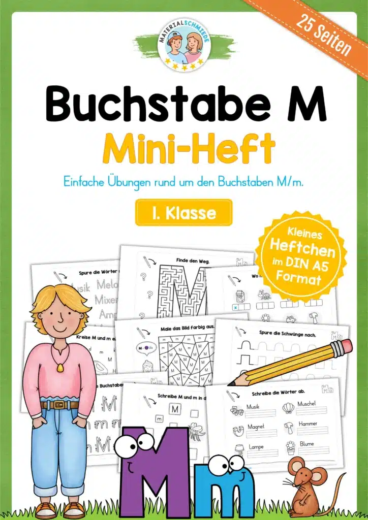 Buchstabe M: Mini-Heft (25 Seiten)