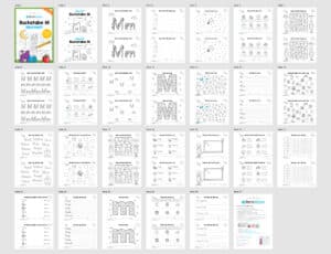 Buchstabe M/m: Mini-Heft (Überblick)