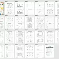 Buchstabe M: Mini-Heft (25 Seiten) - Überblick