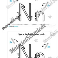 Buchstabe N/n: Mini-Heft (Vorschau 01)