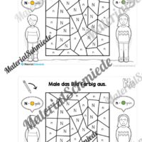 Buchstabe N/n: Mini-Heft (Vorschau 06)