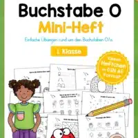 Buchstabe O: Mini-Heft (25 Seiten)