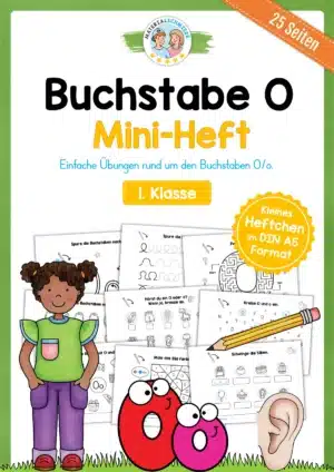Buchstabe O: Mini-Heft (25 Seiten)
