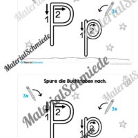 Buchstabe P/p: Mini-Heft (Vorschau 02)