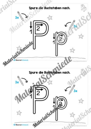 Buchstabe P/p: Mini-Heft (Vorschau 02)