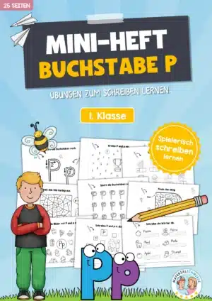 Buchstabe P: Mini-Heft (25 Seiten)
