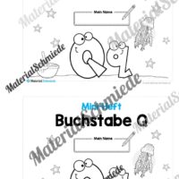 Buchstabe Q/q: Mini-Heft (Vorschau 01)