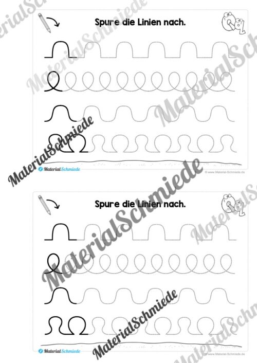 Buchstabe Q/q: Mini-Heft (Vorschau 03)