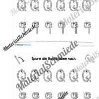 Buchstabe Q/q: Mini-Heft (Vorschau 06)