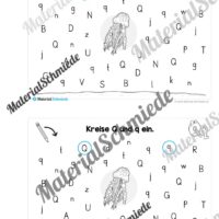 Buchstabe Q/q: Mini-Heft (Vorschau 08)