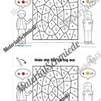 Buchstabe Q/q: Mini-Heft (Vorschau 09)