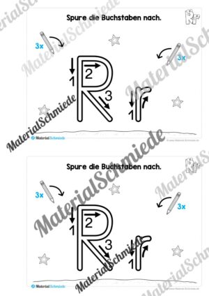 Buchstabe R/r: Mini-Heft (Vorschau 02)