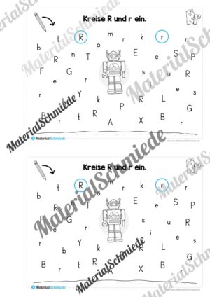 Buchstabe R/r: Mini-Heft (Vorschau 04)