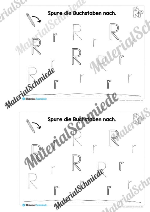 Buchstabe R/r: Mini-Heft (Vorschau 09)