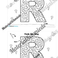 Buchstabe R/r: Mini-Heft (Vorschau 10)