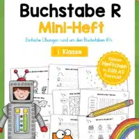 Buchstabe R: Mini-Heft (25 Seiten)