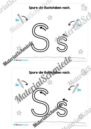 Buchstabe S: Mini-Heft (Vorschau 02)