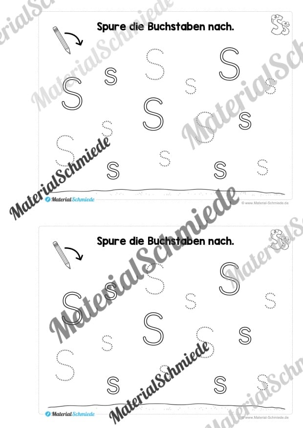 Buchstabe S: Mini-Heft (Vorschau 07)