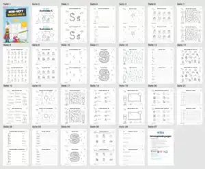 Buchstabe S: Mini-Heft (Überblick)