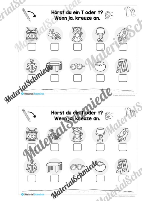 Buchstabe T/t: Mini-Heft (Vorschau 06)