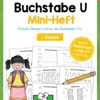 Buchstabe U: Mini-Heft (25 Seiten)