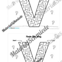 Buchstabe V/v: Mini-Heft (Vorschau 04)