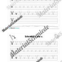 Buchstabe V/v: Mini-Heft (Vorschau 10)