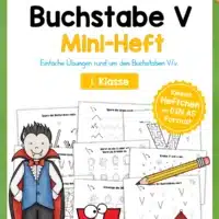 Buchstabe V: Mini-Heft (25 Seiten)