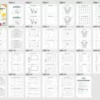 Buchstabe V: Mini-Heft (25 Seiten) - Überblick
