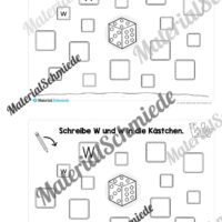 Buchstabe W/w: Mini-Heft (Vorschau 09)