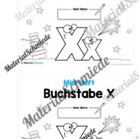 Buchstabe X/x: Mini-Heft (Vorschau 01)