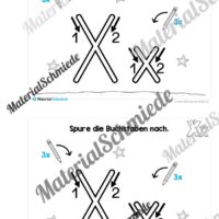 Buchstabe X/x: Mini-Heft (Vorschau 02)