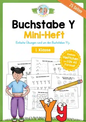 Buchstabe Y: Mini-Heft (25 Seiten)