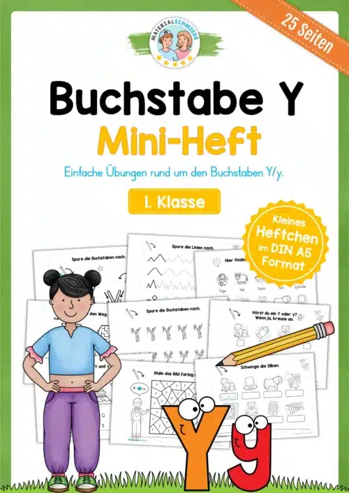 Buchstabe Y: Mini-Heft (25 Seiten)