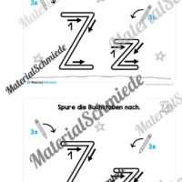 Buchstabe Z/z: Mini-Heft (Vorschau 02)