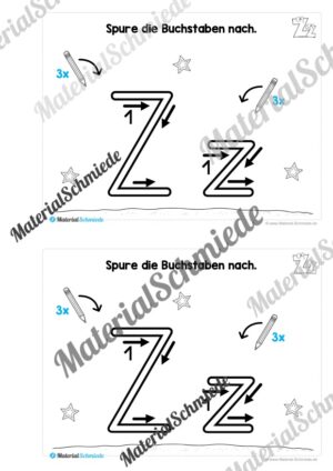 Buchstabe Z/z: Mini-Heft (Vorschau 02)