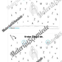 Buchstabe Z/z: Mini-Heft (Vorschau 04)