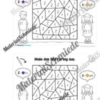 Buchstabe Z/z: Mini-Heft (Vorschau 06)