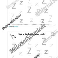 Buchstabe Z/z: Mini-Heft (Vorschau 09)