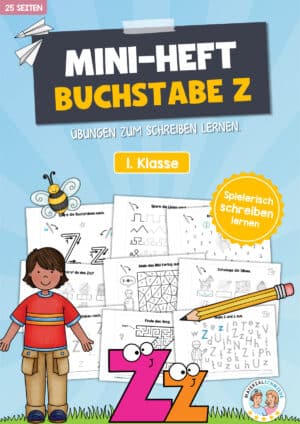 Buchstabe Z: Mini-Heft (25 Seiten)