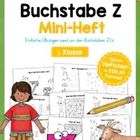 Buchstabe Z: Mini-Heft (25 Seiten)