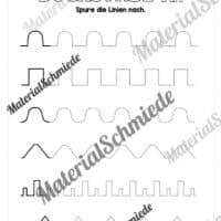 Arbeitsheft: Buchstabe N/n schreiben lernen (25 Seiten) - Arbeitsblatt 01
