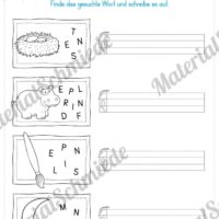 Materialpaket: Buchstabe N/n schreiben lernen (Vorschau 07)