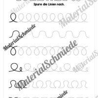 Arbeitsheft: Buchstabe O/o schreiben lernen (25 Seiten) - Arbeitsblatt 01