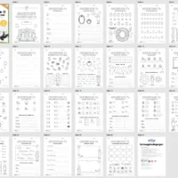 Arbeitsheft: Buchstabe O/o schreiben lernen (25 Seiten) - Überblick