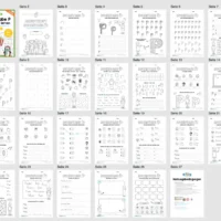 Arbeitsheft: Buchstabe P/p schreiben lernen (25 Seiten) - Überblick