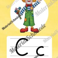 Bundle: 50 Buchstaben-Plakate (Grundschrift) - Buchstabe C/c